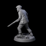 Hunting Human Investigator Miniature for Dungeons and Dragons, Pathfinder or other TTRPGs