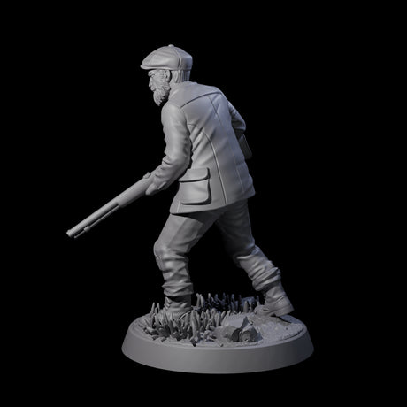Hunting Human Investigator Miniature for Dungeons and Dragons, Pathfinder or other TTRPGs