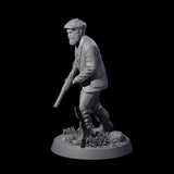 Hunting Human Investigator Miniature for Dungeons and Dragons, Pathfinder or other TTRPGs