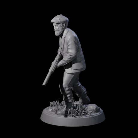Hunting Human Investigator Miniature for Dungeons and Dragons, Pathfinder or other TTRPGs