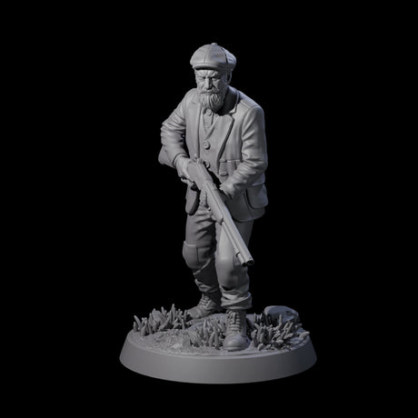 Hunting Human Investigator Miniature for Dungeons and Dragons, Pathfinder or other TTRPGs