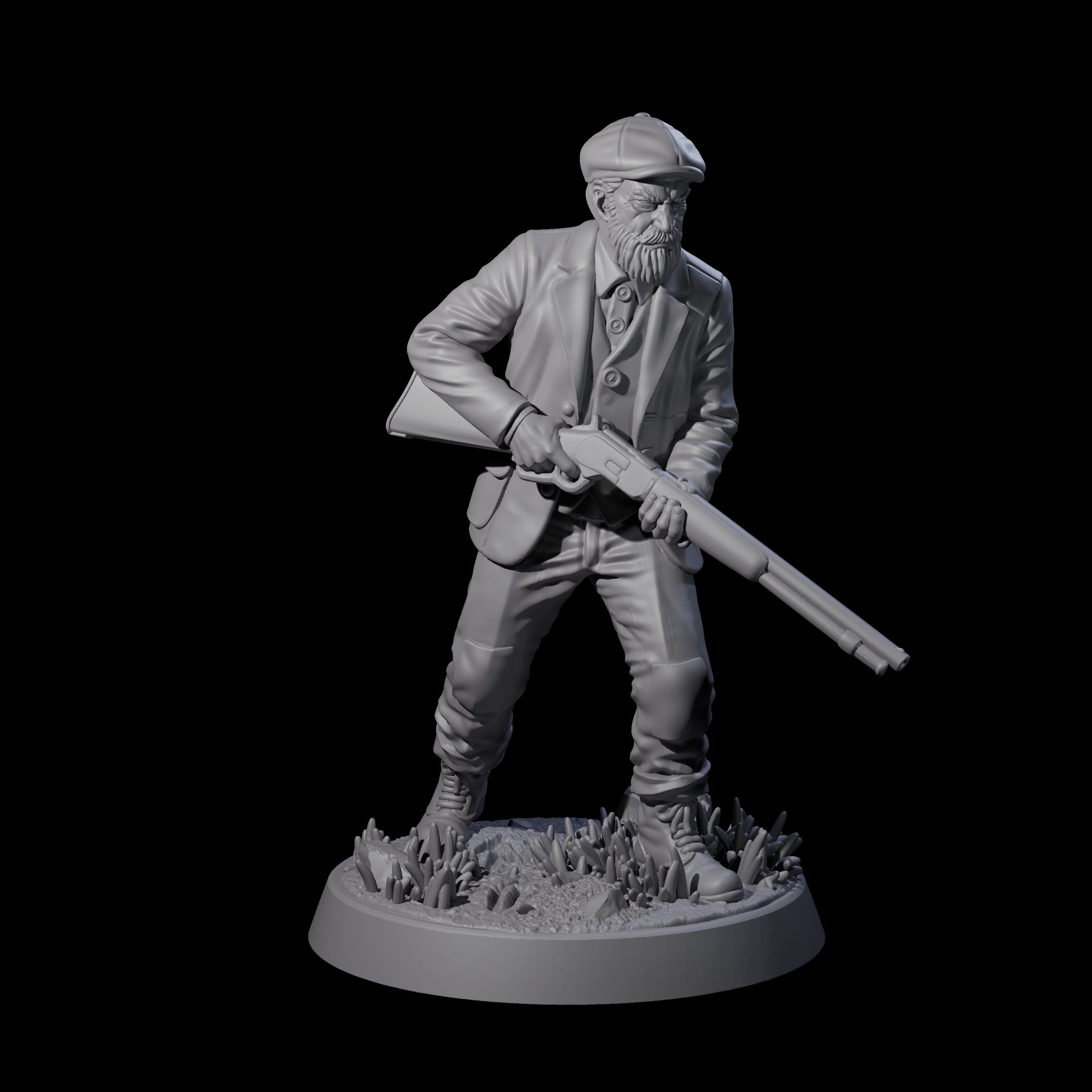 Hunting Human Investigator Miniature for Dungeons and Dragons, Pathfinder or other TTRPGs