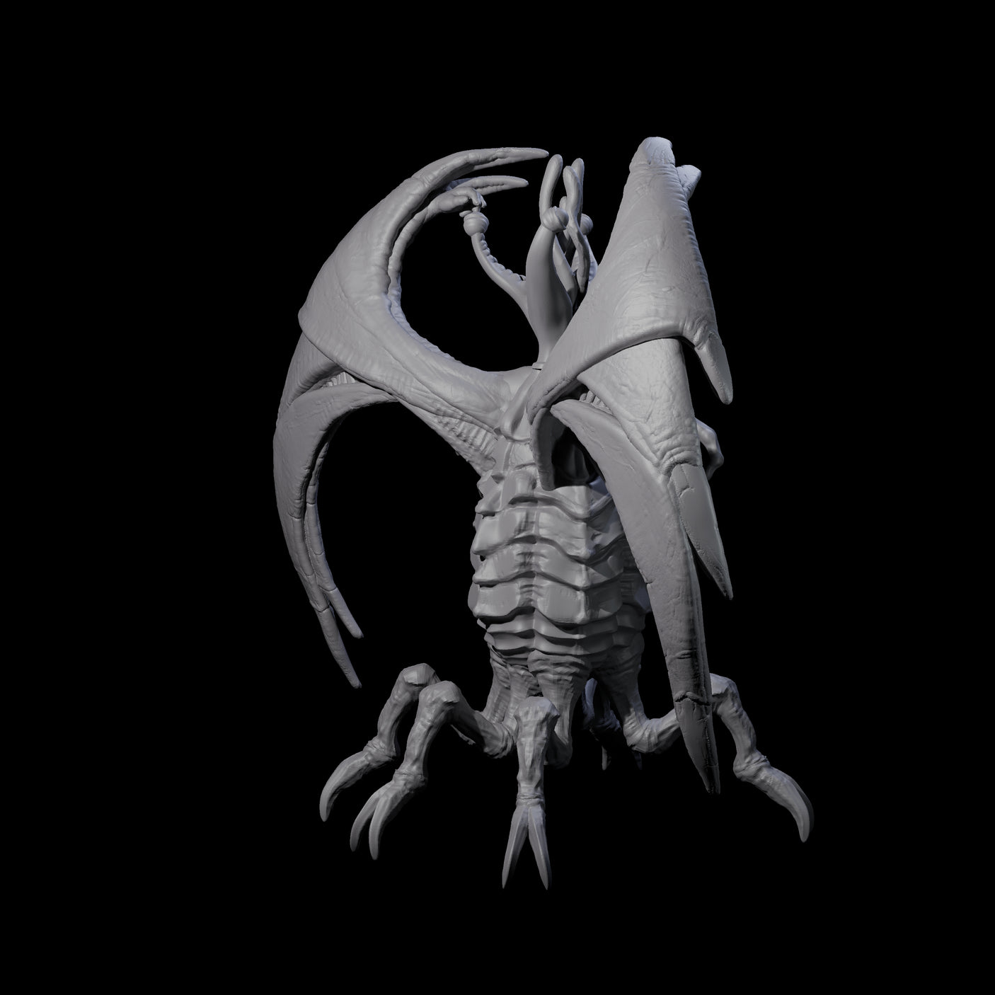 Hunting an Eldritch Aberration A Miniature for Dungeons and Dragons, Pathfinder or other TTRPGs