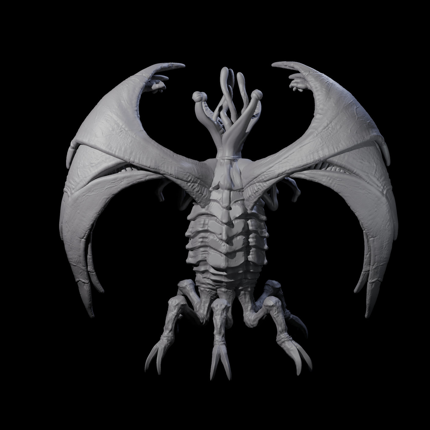 Hunting an Eldritch Aberration A Miniature for Dungeons and Dragons, Pathfinder or other TTRPGs