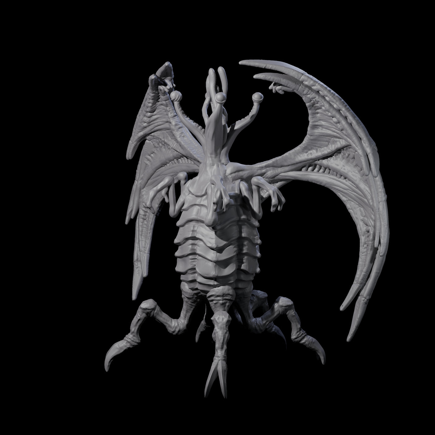 Hunting an Eldritch Aberration A Miniature for Dungeons and Dragons, Pathfinder or other TTRPGs