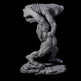 Hurling Ettin C Miniature for Dungeons and Dragons, Pathfinder or other TTRPGs