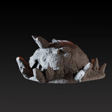 Ice Cave C Miniature for Dungeons and Dragons, Pathfinder or other TTRPGs