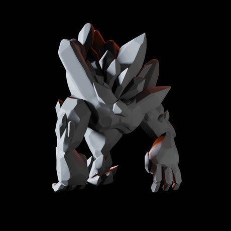 Ice Elemental Miniature for Dungeons and Dragons, Pathfinder or other TTRPGs