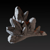 Ice Formation A Miniature for Dungeons and Dragons, Pathfinder or other TTRPGs