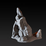 Ice Formation B Miniature for Dungeons and Dragons, Pathfinder or other TTRPGs