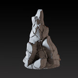 Ice Formation B Miniature for Dungeons and Dragons, Pathfinder or other TTRPGs