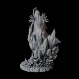 Ice Sorceress Miniature for Dungeons and Dragons, Pathfinder or other TTRPGs