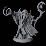 Illithid Elder B Miniature for Dungeons and Dragons, Pathfinder or other TTRPGs
