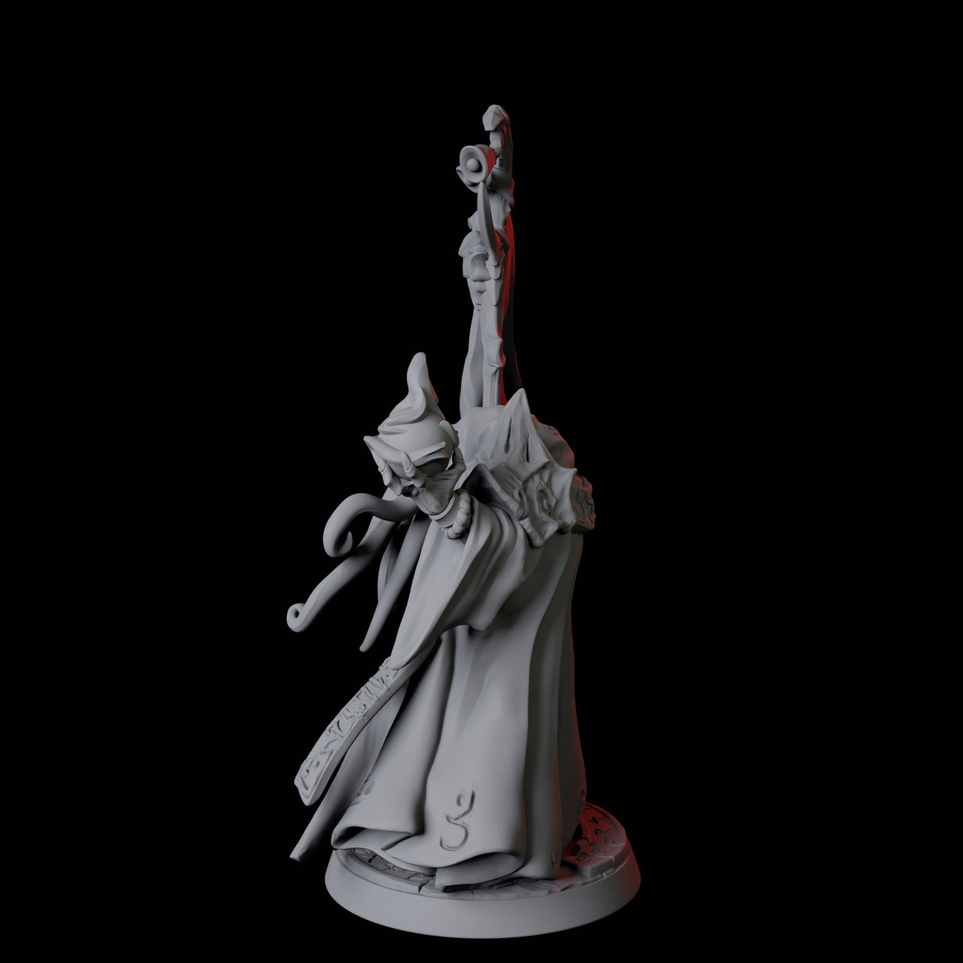 Illithid Elder C Miniature for Dungeons and Dragons, Pathfinder or other TTRPGs