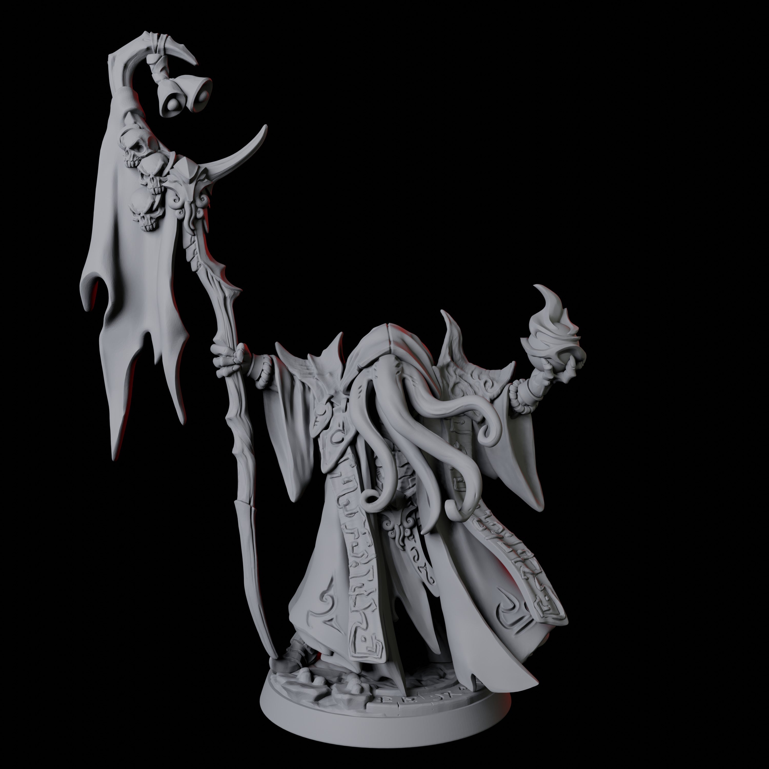 Ilithid Elder Miniature C for Dungeons and Dragons - Myth Forged