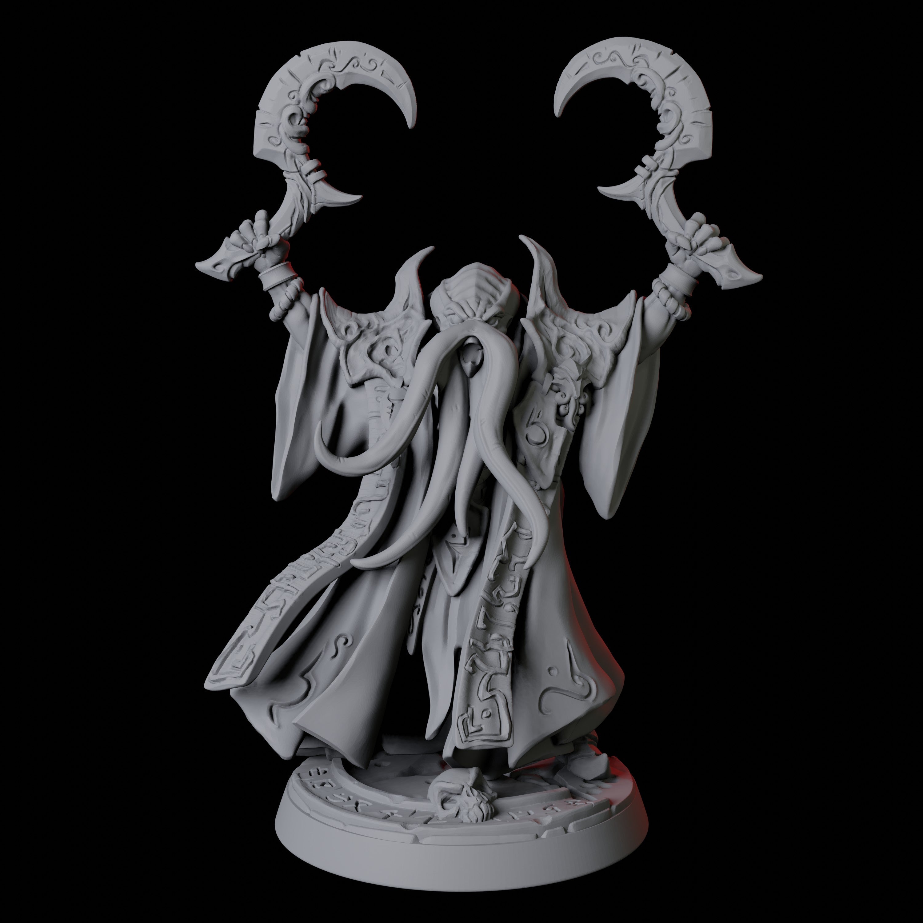 Ilithid Elder Miniature D for Dungeons and Dragons - Myth Forged