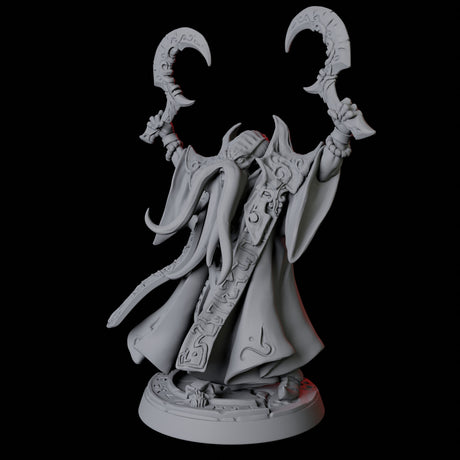 Illithid Elder D Miniature for Dungeons and Dragons, Pathfinder or other TTRPGs