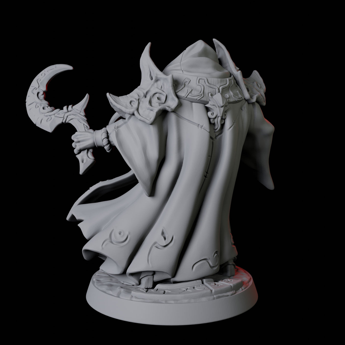 Illithid Elder E Miniature for Dungeons and Dragons, Pathfinder or other TTRPGs