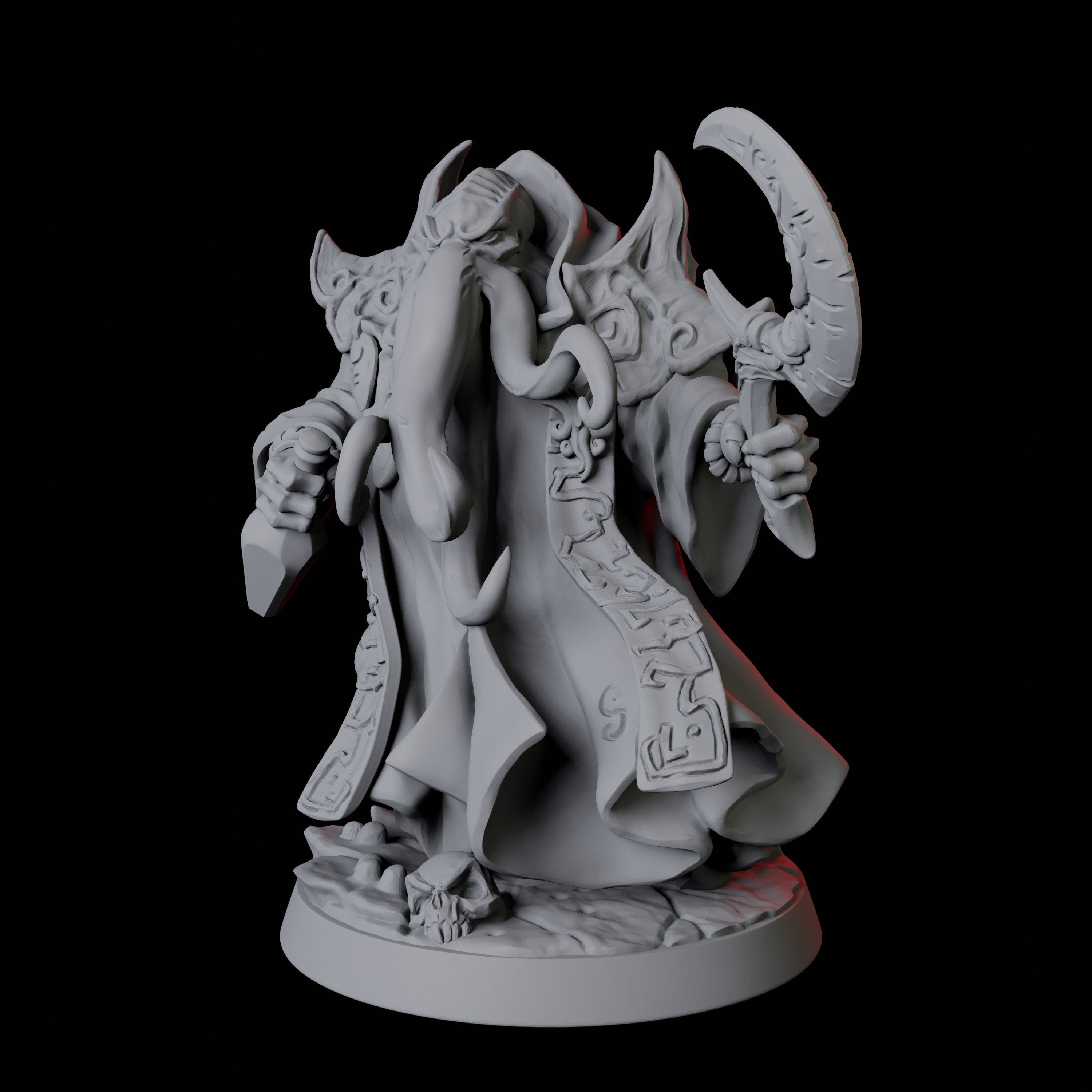 Ilithid Elder Miniature E for Dungeons and Dragons - Myth Forged