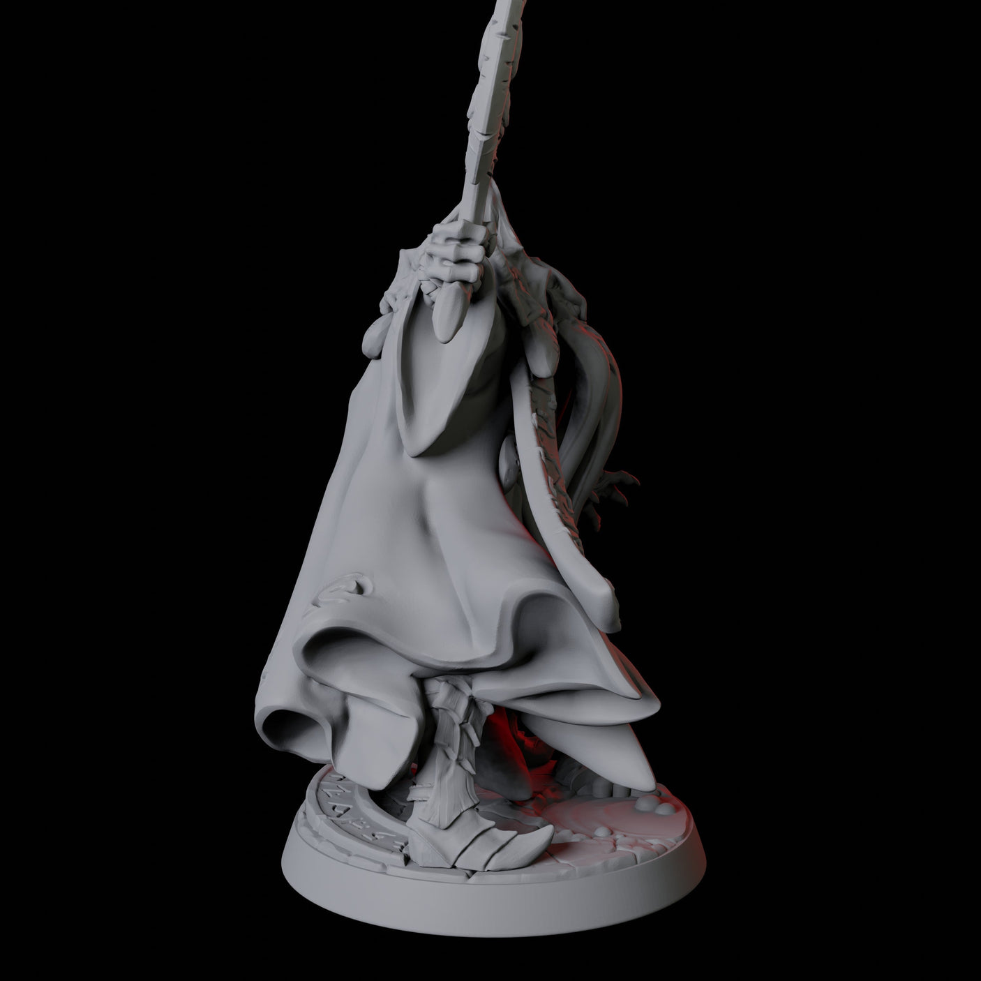 Illithid Elder F Miniature for Dungeons and Dragons, Pathfinder or other TTRPGs