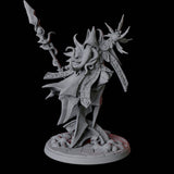 Illithid Elder Wizard Miniature for Dungeons and Dragons, Pathfinder or other TTRPGs