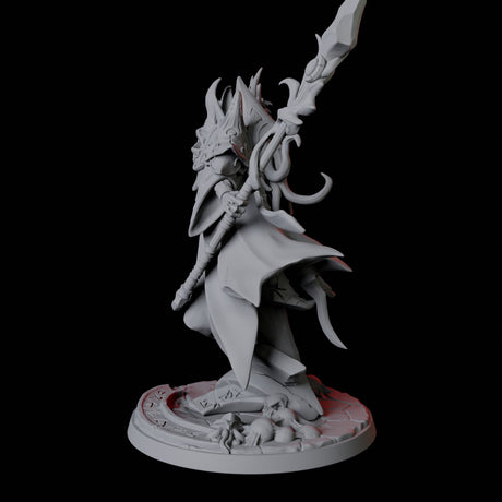 Illithid Elder Wizard Miniature for Dungeons and Dragons, Pathfinder or other TTRPGs