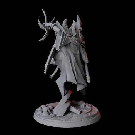 Illithid Elder Wizard Miniature for Dungeons and Dragons, Pathfinder or other TTRPGs