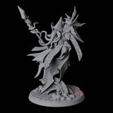 Illithid Elder Wizard Miniature for Dungeons and Dragons, Pathfinder or other TTRPGs