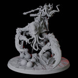 Illithid Elder riding Mutated Umber Hulk Miniature for Dungeons and Dragons, Pathfinder or other TTRPGs
