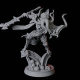 Illithid Leader Miniature for Dungeons and Dragons, Pathfinder or other TTRPGs