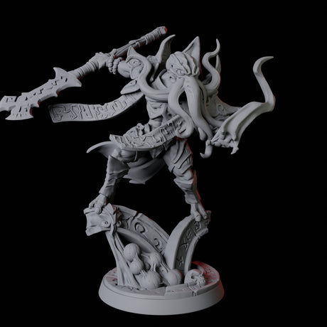 Illithid Leader Miniature for Dungeons and Dragons, Pathfinder or other TTRPGs