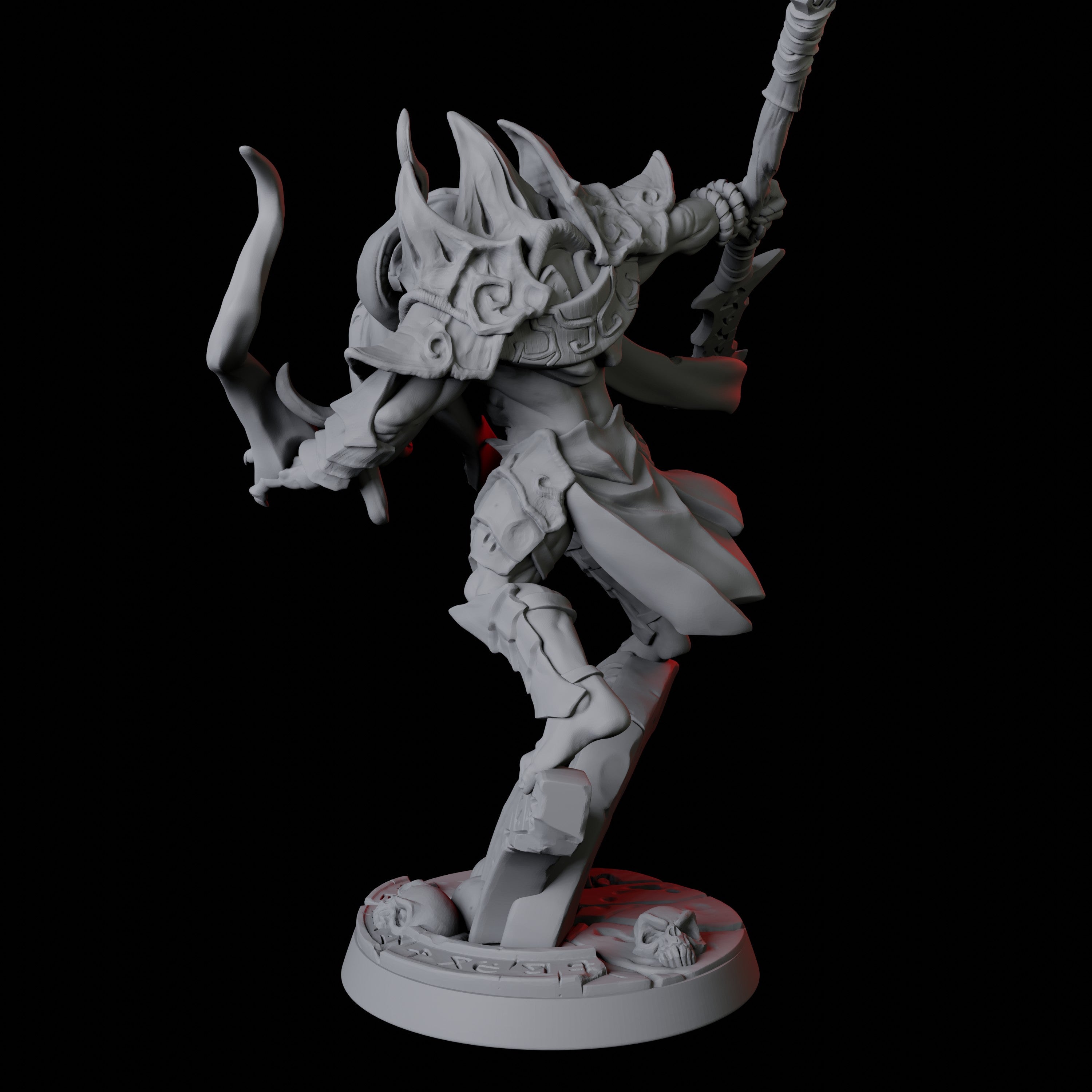 Illithid Leader Miniature for Dungeons and Dragons - Myth Forged