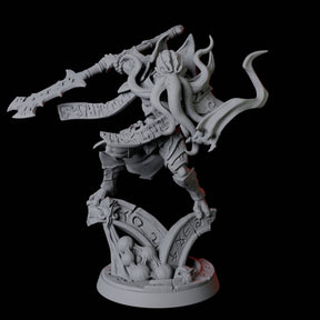 Illithid Leader Miniature for Dungeons and Dragons, Pathfinder or other TTRPGs