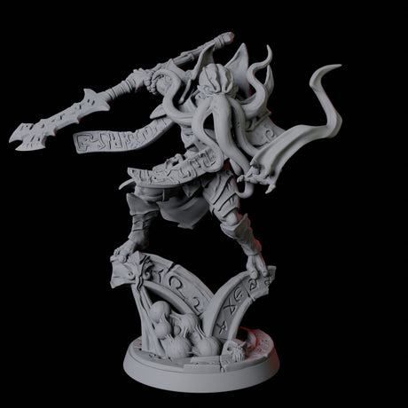 Illithid Leader Miniature for Dungeons and Dragons, Pathfinder or other TTRPGs