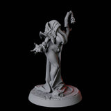 Illithid Pin-up Miniature for Dungeons and Dragons, Pathfinder or other TTRPGs