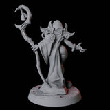 Illithid Pin-up Miniature for Dungeons and Dragons, Pathfinder or other TTRPGs