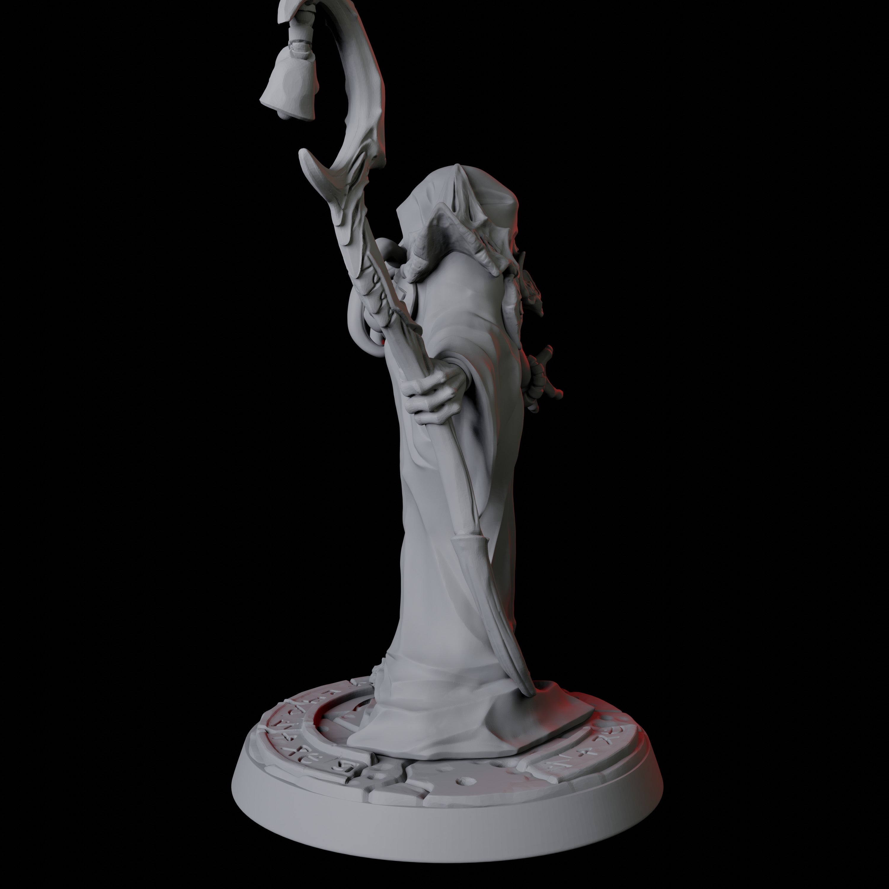 Illithid Pinup Miniature for Dungeons and Dragons - Myth Forged