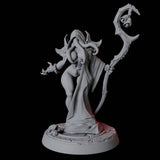 Illithid Pin-up Miniature for Dungeons and Dragons, Pathfinder or other TTRPGs