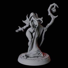 Illithid Pin-up Miniature for Dungeons and Dragons, Pathfinder or other TTRPGs