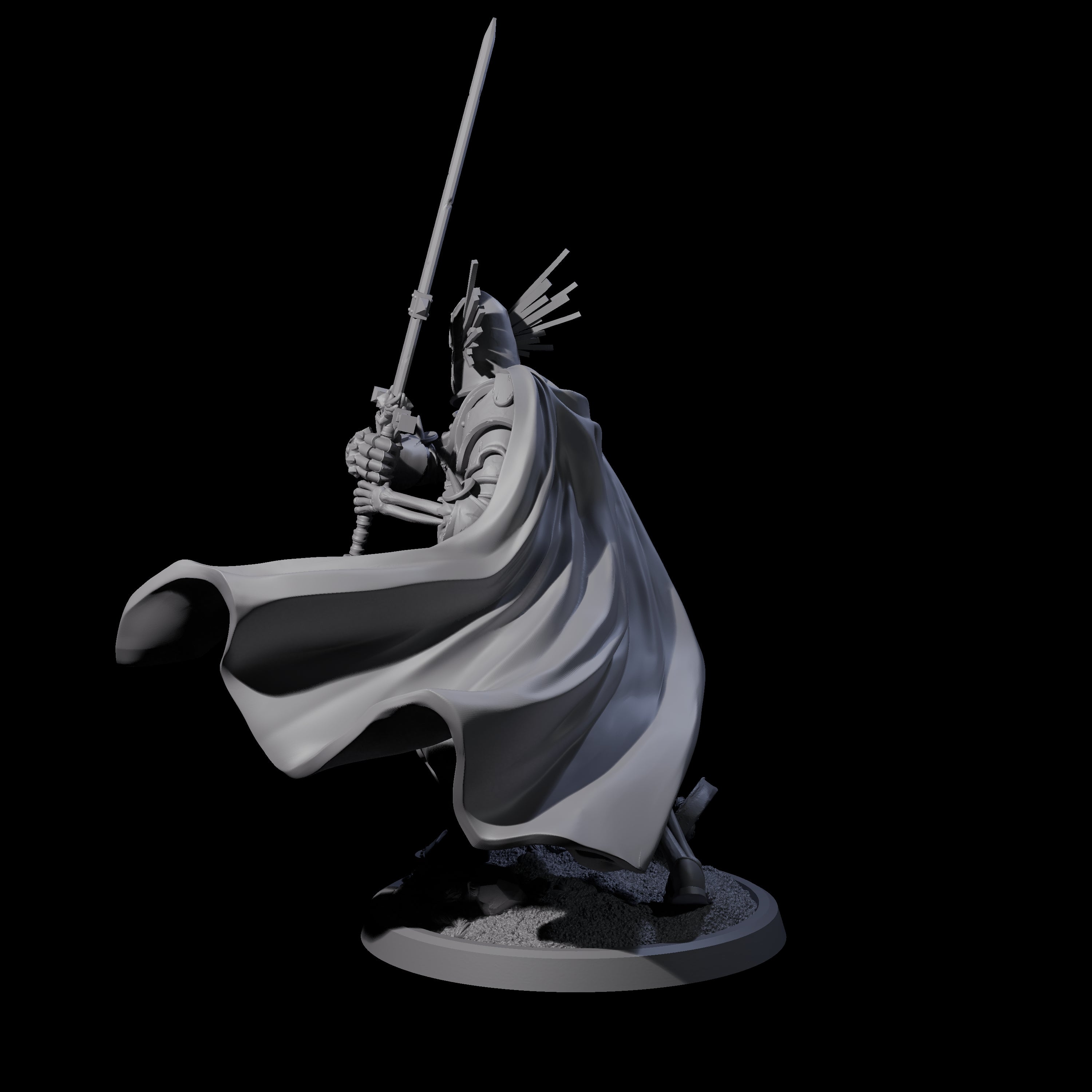 Immovable Animated Armour Warden A Miniature for Dungeons and Dragons, Pathfinder or other TTRPGs