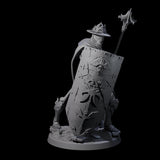 Immovable Animated Armour Warden D Miniature for Dungeons and Dragons, Pathfinder or other TTRPGs