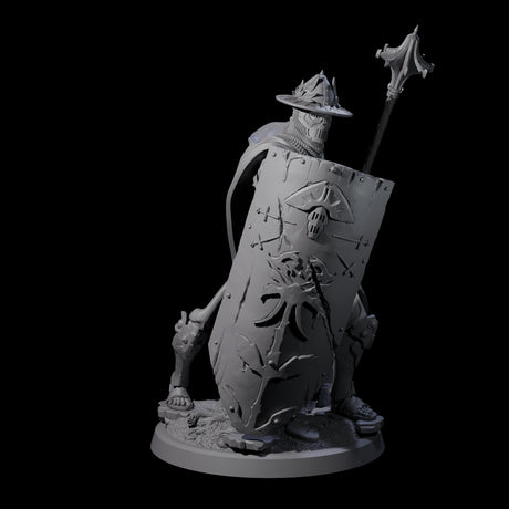 Immovable Animated Armour Warden D Miniature for Dungeons and Dragons, Pathfinder or other TTRPGs