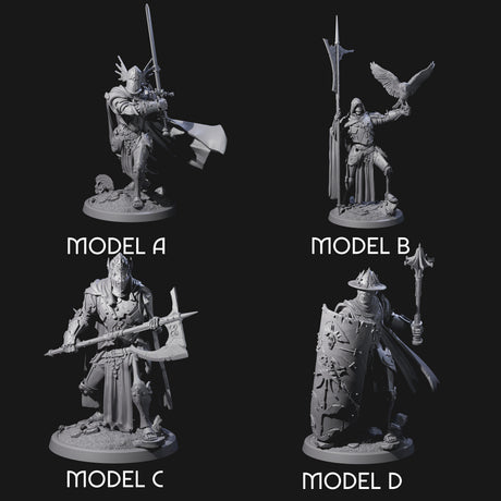 Immovable Animated Armour Wardens Miniature for Dungeons and Dragons, Pathfinder or other TTRPGs