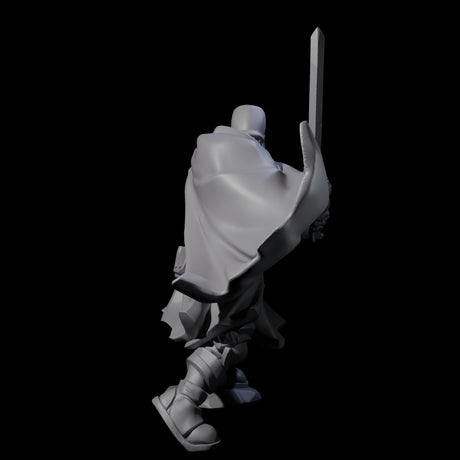 Immovable Knight Miniature for Dungeons and Dragons, Pathfinder or other TTRPGs