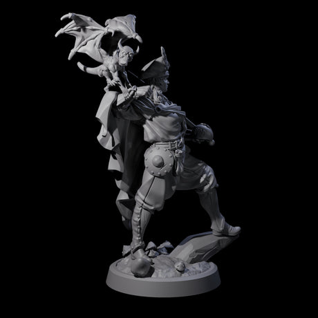 Impish Adventurer Miniature for Dungeons and Dragons, Pathfinder or other TTRPGs