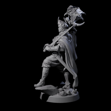Impish Adventurer Miniature for Dungeons and Dragons, Pathfinder or other TTRPGs