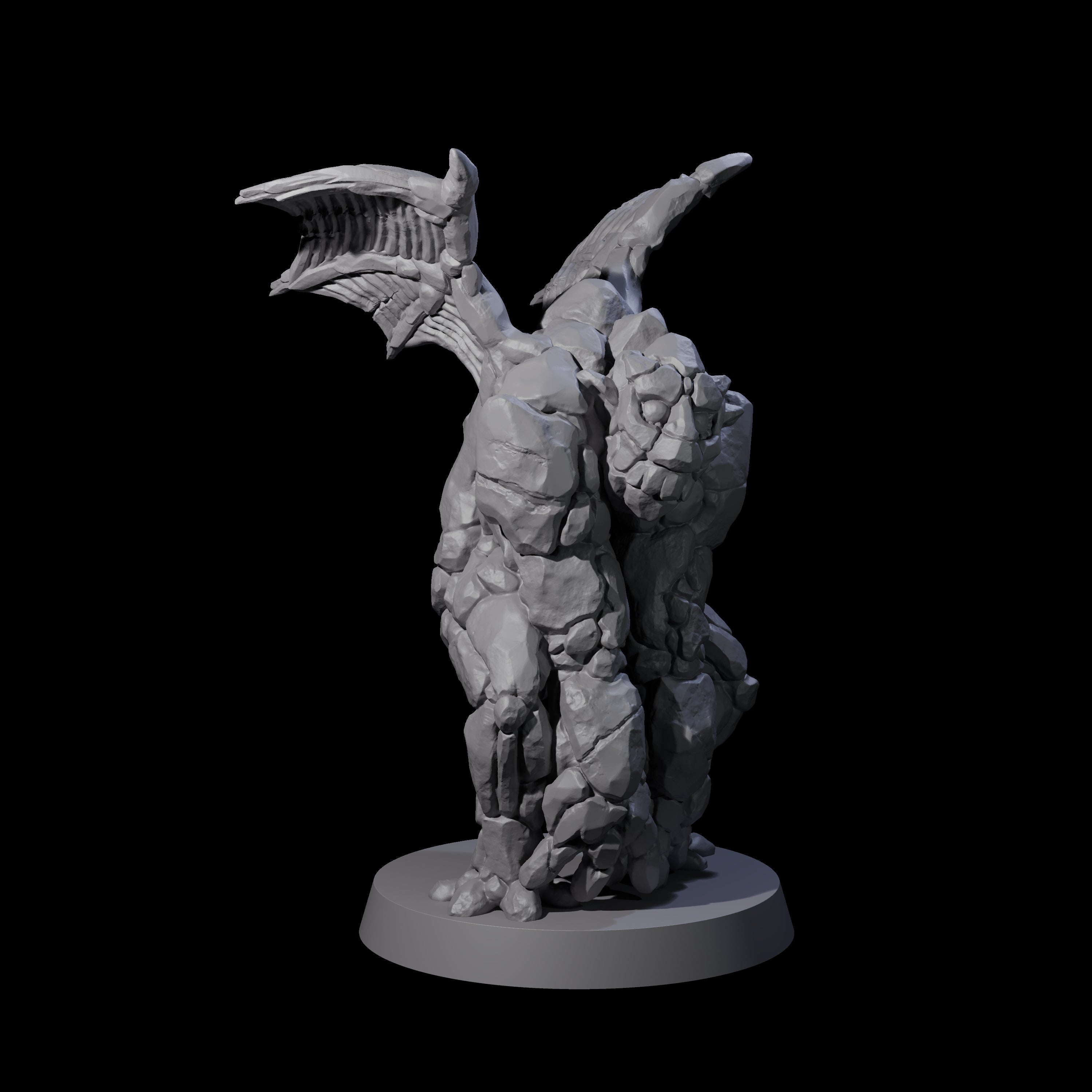 Implausible Earth Mephit Miniature for Dungeons and Dragons, Pathfinder or other TTRPGs