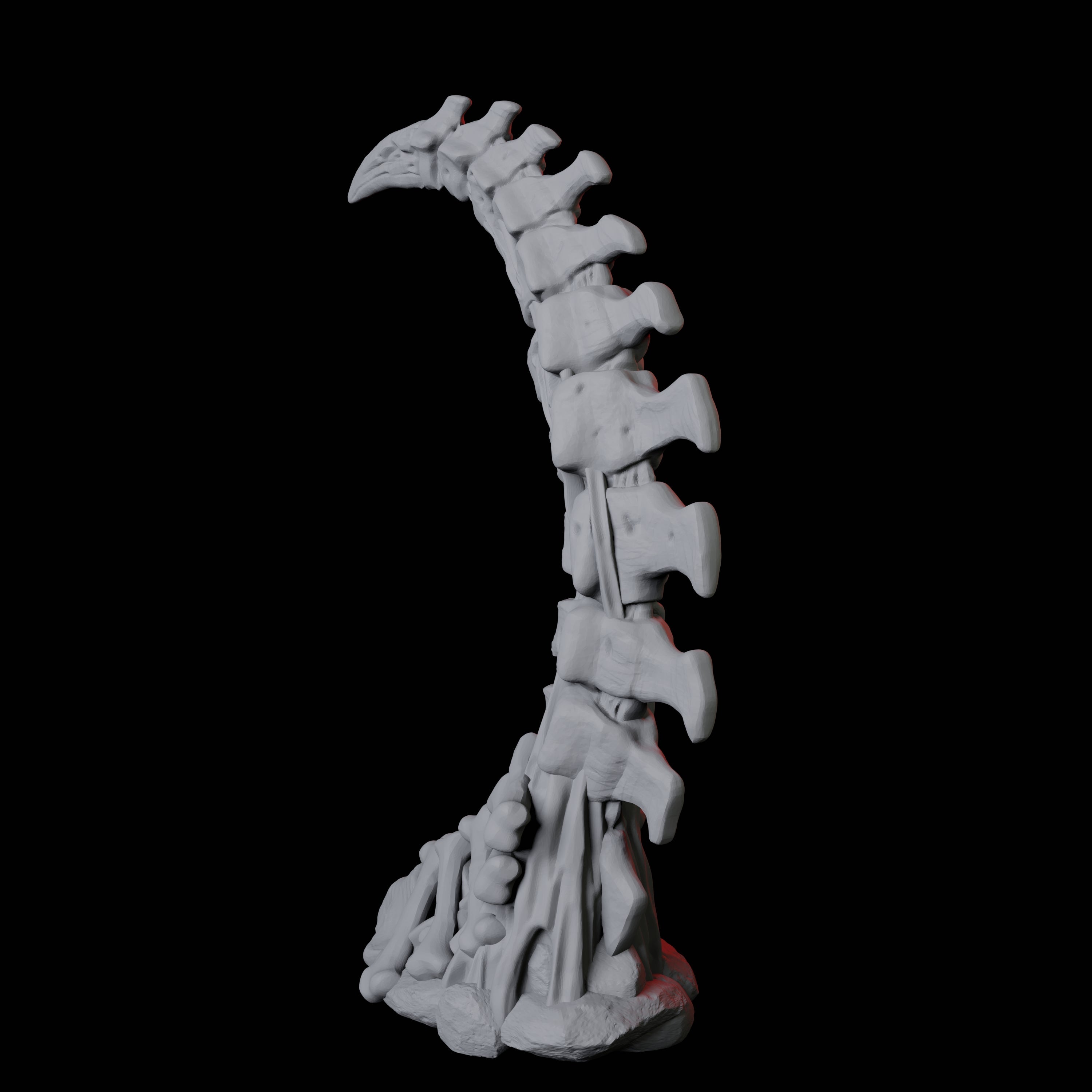 Imposing Bone Spire A Miniature for Dungeons and Dragons, Pathfinder or other TTRPGs