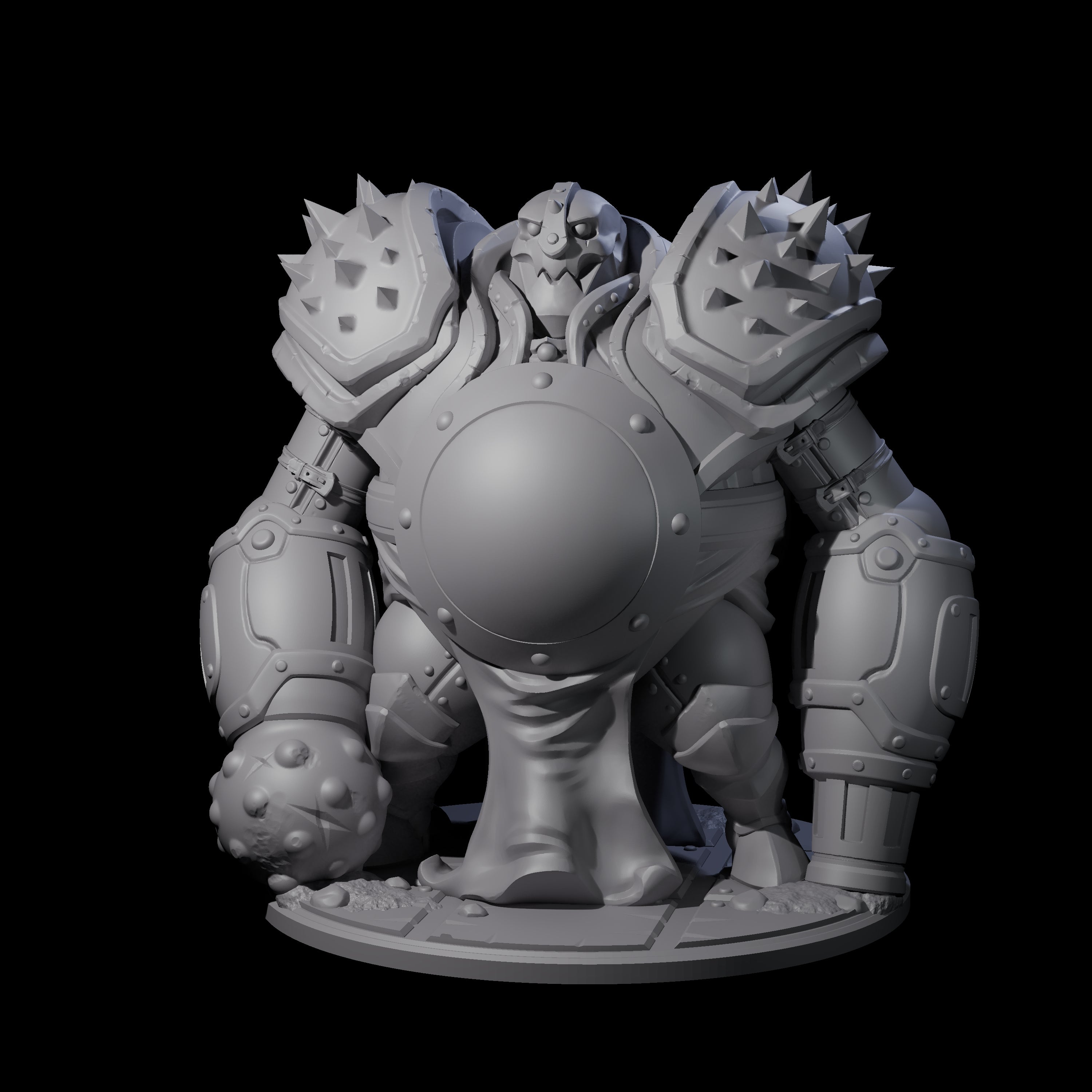 Imposing Iron Golem Guardian Miniature for Dungeons and Dragons, Pathfinder or other TTRPGs