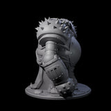 Imposing Iron Golem Guardian Miniature for Dungeons and Dragons, Pathfinder or other TTRPGs